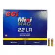 CCI 22 LR MiniMag CPHP 384m/s 2,33g - .22 LR pienoiskiväärinpatruunat - 076683009623 - 1