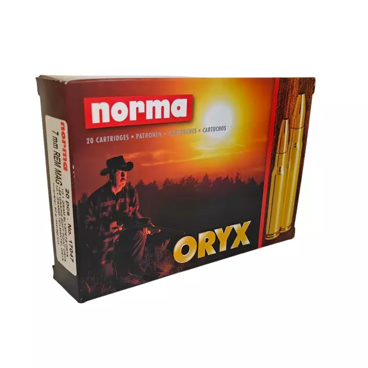 7 mm Rem. Mag. Norma Oryx 10,1g 20 kpl - Muut kiväärinpatruunat - 7393923170473 - 1
