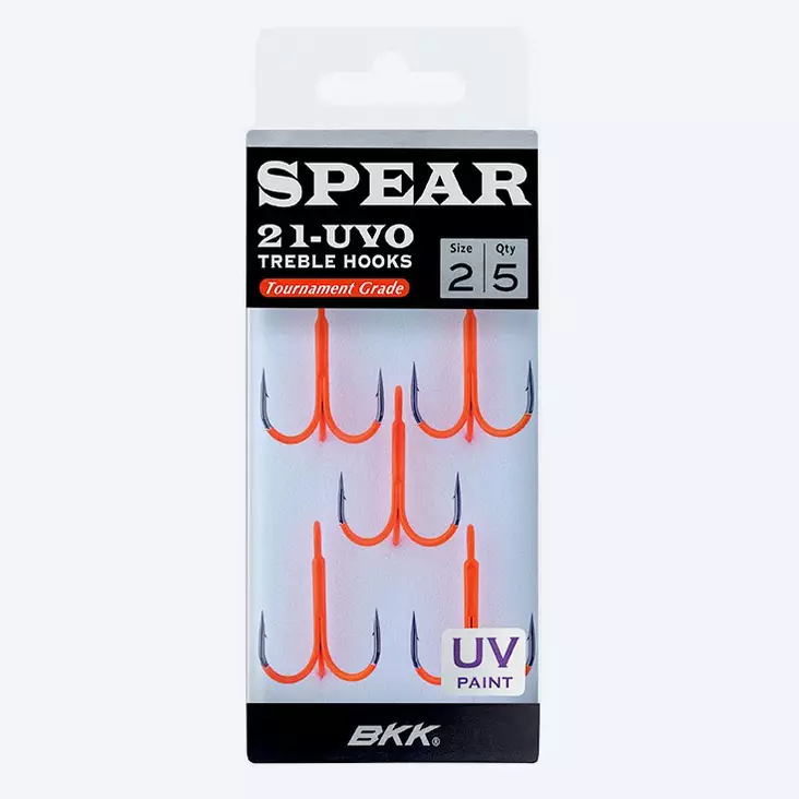 BKK Spear 21-UVO kolmihaarakoukku - Lukot, leikarit, perukkeet, pientarvike - 6970595283543 - 1