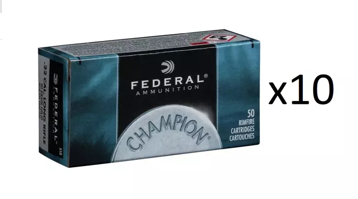 Federal .22LR Lightning 500ptr - .22 LR pienoiskiväärinpatruunat - 029465156183 - 1