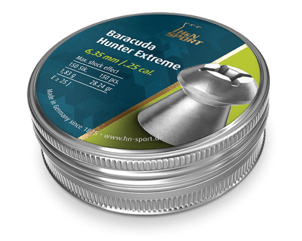 H&N Baracuda Hunter Extreme 6,35mm 1,84g - 6,35 mm luodit - 4047058019543 - 1