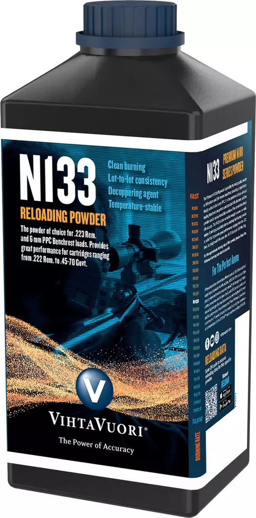 N133 ruuti, Vihtavuori, 1 kg purkki - Ruudit - 6420615700043 - 2