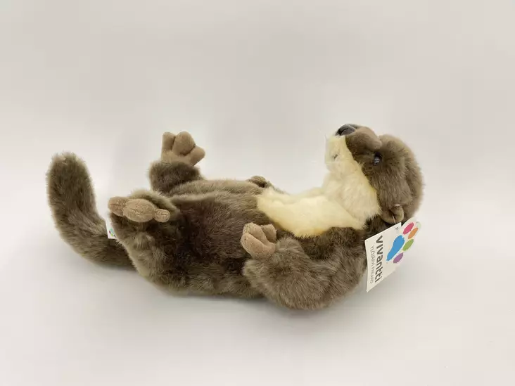 Pehmoeläin Saukko selällään 25cm - Pehmolelut - 4028667114973 - 2