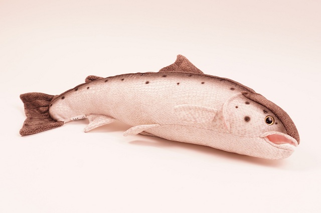 Pehmokala Lohi hyppäävä 43cm - Pehmolelut - 6430018777993 - 1