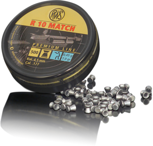 RWS R10 Match LP 4,5mm 0,45g - 4,5 mm luodit - 4000294154423 - 1