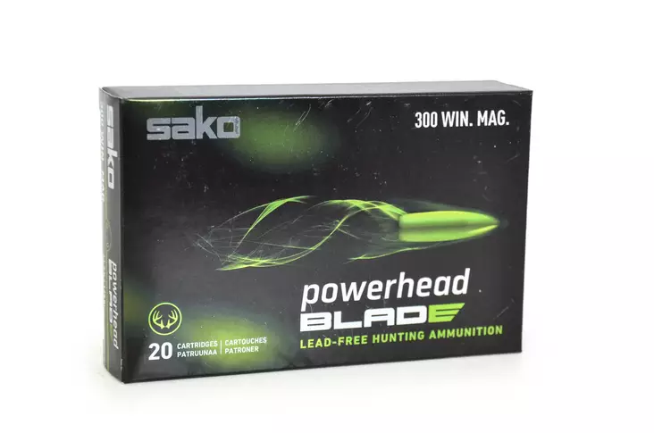 Sako 300 Win. Mag. Powerhead Blade 11,3g - Muut kiväärinpatruunat - 6438053172223 - 1