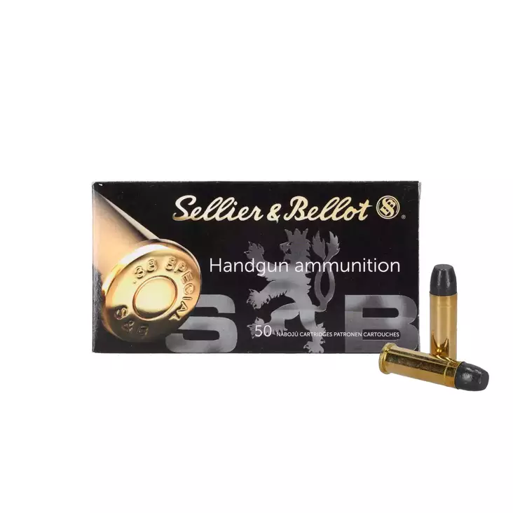 S&B .rev 38 Spe LFN 10,25g / 158 gr 50 kpl - Revolverinpatruunat .38 /.357 - 8590690311873 - 1