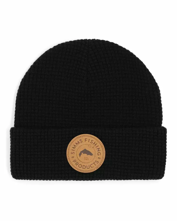 Simms Everyday Waffle Knit Beanie black - Lippikset ja pipot - 694264657133 - 1