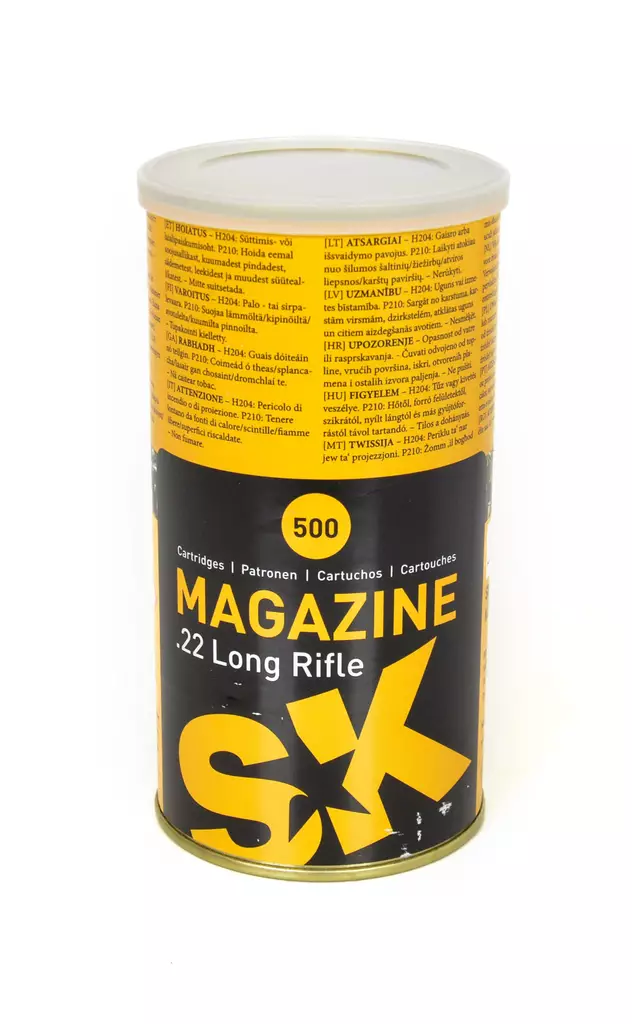 SK .22 LR Magazine 2,59g 320m/s - .22 LR pienoiskiväärinpatruunat - 4023045422213 - 4