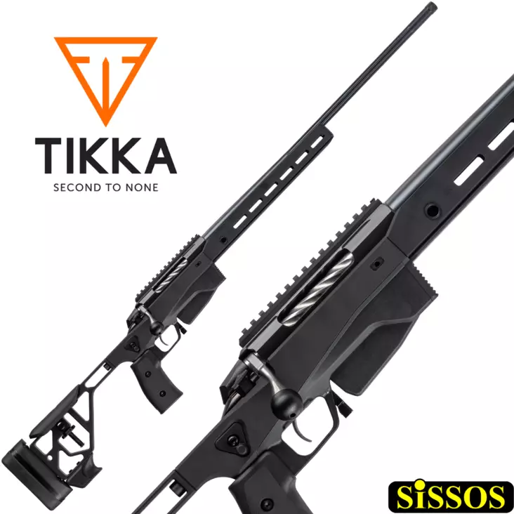 Tikka T3x Ace Game .308 Win. 20" Musta - Tikka T3x kiväärit - TF1T2968A1SC973 - 1