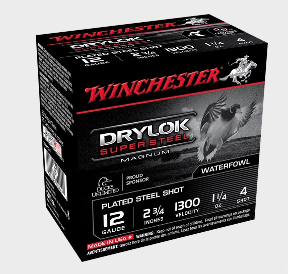 Winchester SuperX Drylok Steel 12/70 - 12 cal. teräs haulikonpatruunat - 020892007673 - 1