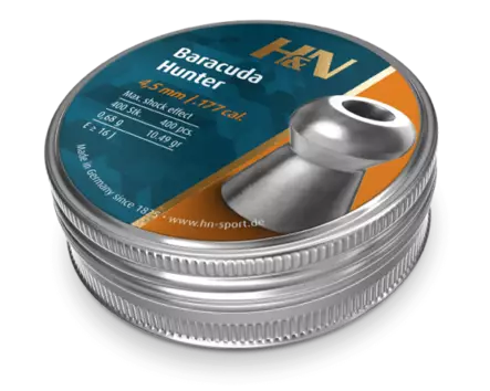 H&N Baracuda Hunter 4,5mm 0,67g - 4,5 mm luodit - 4047058011684 - 1