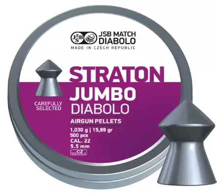 JSB Jumbo Straton 5,5mm 1,030g - 5,5 mm luodit - 8594180450394 - 2