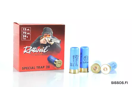 Rottweil Special Trap 28g #7,5 - 12/70 Trap / Skeet haulikonpatruunat - 4000294306594 - 1