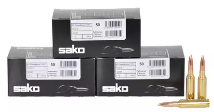 Sako 6,5 Creedmoor Range FMJBT 9,3 g - 6,5 Creedmoor Kiväärinpatruunat - 6438053190555_4 - 1