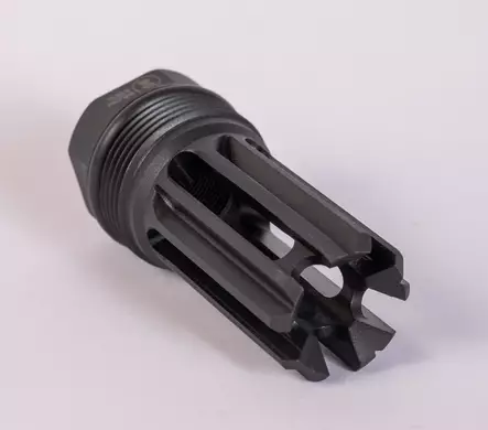 Silent Steel QD 5-Prong Flash Hider BL - Suujarrut - FH58x24 - 1