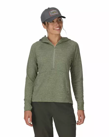 Simms Wms BugStopper Hoody Aspen Heather - Hyönteissuojatut vaatteet - 694264679524 - 2