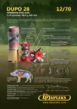 D Dupleks Dupo täyteinen 28 g 12/70 - 12 cal. täyteiset haulikonpatruunat - 4751007980104 - 2