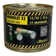 D Dupleks Monolit 12/70 32g Survival Can - 12 cal. täyteiset haulikonpatruunat - 4751007980074 - 2