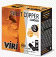 Viri Sweet Copper 12/70 30g No. 4 - 12 cal. muut haulikonpatruunat - 3268790019634 - 1