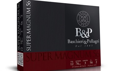 B&P 12/76 Supermagnum 56g 3,1mm - 12/76 Lyijy haulikonpatruunat - 8034134049774 - 1