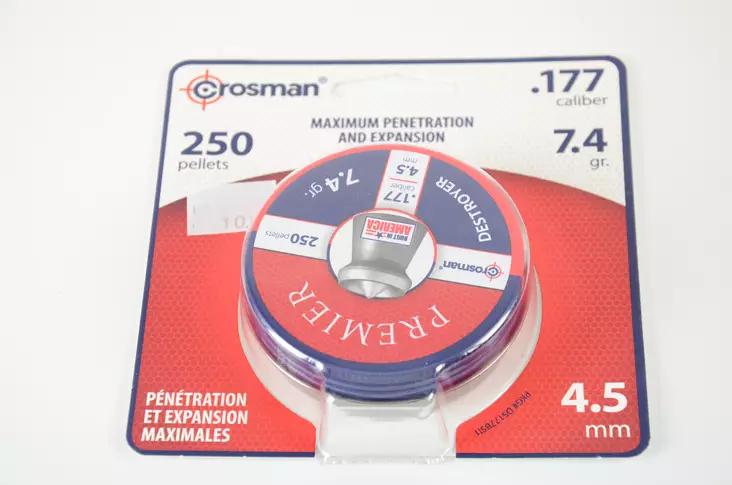 Crosman Destroyer 0,48g 4,5mm - 4,5 mm luodit - 028478128354 - 1