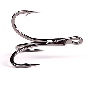 Guideline Strong Treble Tube Hook kolmihaarakoukku 10kpl/pkt - Putkiperhokoukut - 7033840419094 - 1