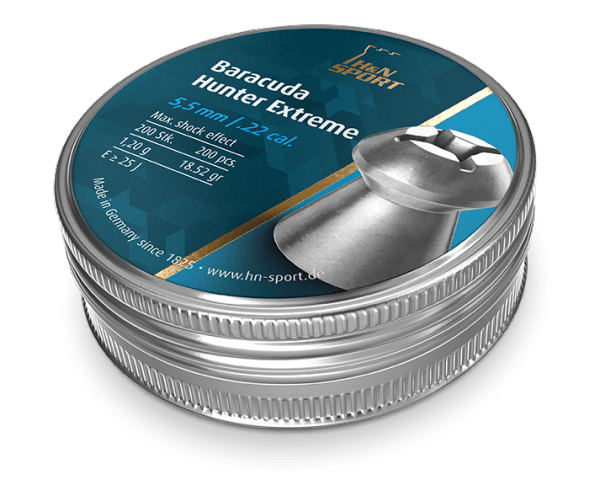 H&N Baracuda Hunter Extreme 5,5mm 1,20g - 5,5 mm luodit - 4047058017174 - 2