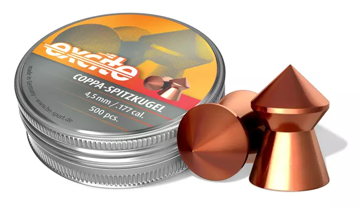 H&N Excite Coppa Spitz 4,5mm - 4,5 mm luodit - 4047058001234 - 1