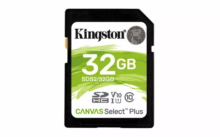 Kingston 32GB SDHC Select CL10 UHS-I - Riistakameran tarvikkeet - 740617297904 - 1