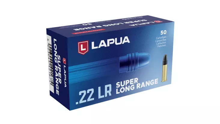 Lapua .22 LR Super Long Range 50 ptr - .22 LR pienoiskiväärinpatruunat - 4023045421674 - 1