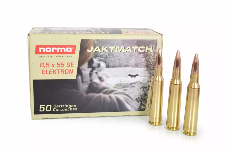 Norma 6,5x55 SE Jaktmatch 7,8 g - 6,5x55SE kiväärinpatruunat - 7393923165424 - 2