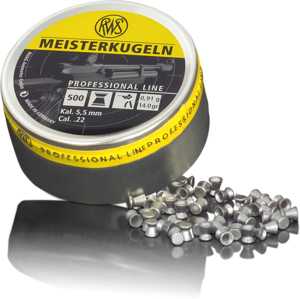 RWS Meisterkugeln 5,5 mm 0,91 g - 5,5 mm luodit - 4000294135934 - 1