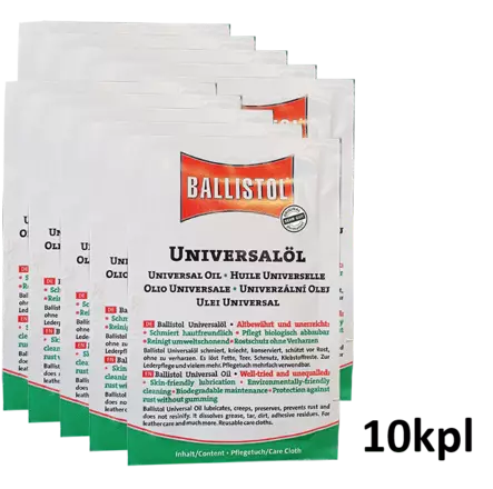 Ballistol valmiiksi öljytty kangaslappu - Muut puhdistusvälineet - 4017777021905 - 1