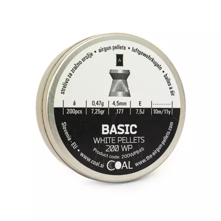 Coal 4,50 mm Basic 200 WP 0,47g 200/ras - 4,5 mm luodit - 6410361623505 - 1