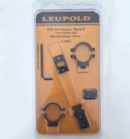 Leupold STD combo 1" medium - Kiikarinjalat - 030317149635 - 1