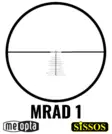 Meopta Meopro R6 4,5-27X50 FFP RD - MRAD 1 - Meopta MeoPro R6 - 8594050737235 - 4