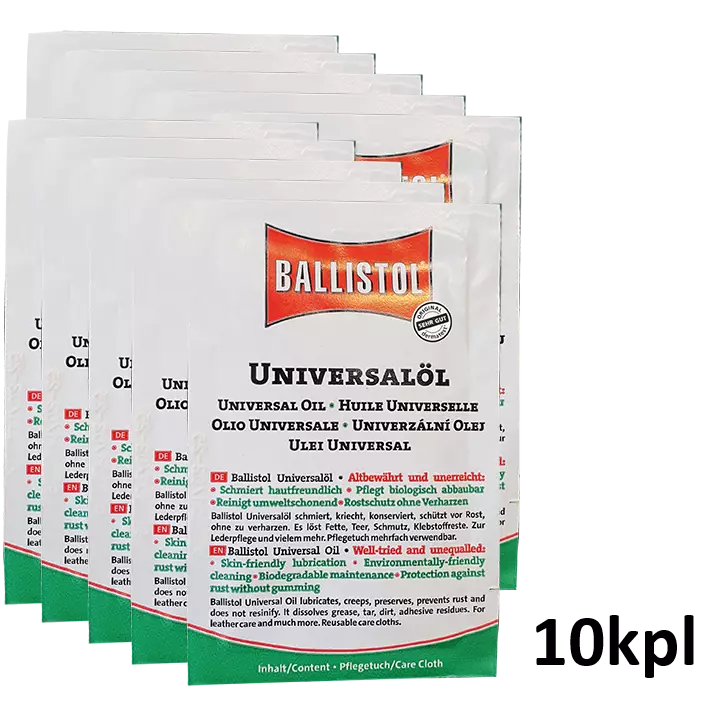 Ballistol valmiiksi öljytty kangaslappu - Muut puhdistusvälineet - 4017777021905 - 1