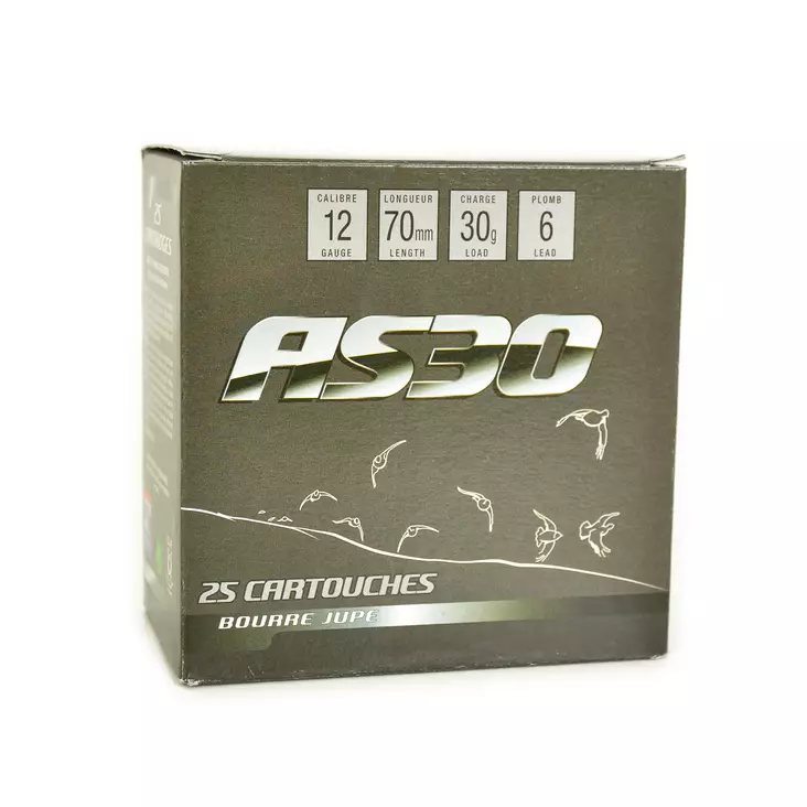 FOB 12/70 Premier AS30 30g 2,75 mm 25ptr - 12/70 Lyijy haulikonpatruunat - 3268790011195 - 1