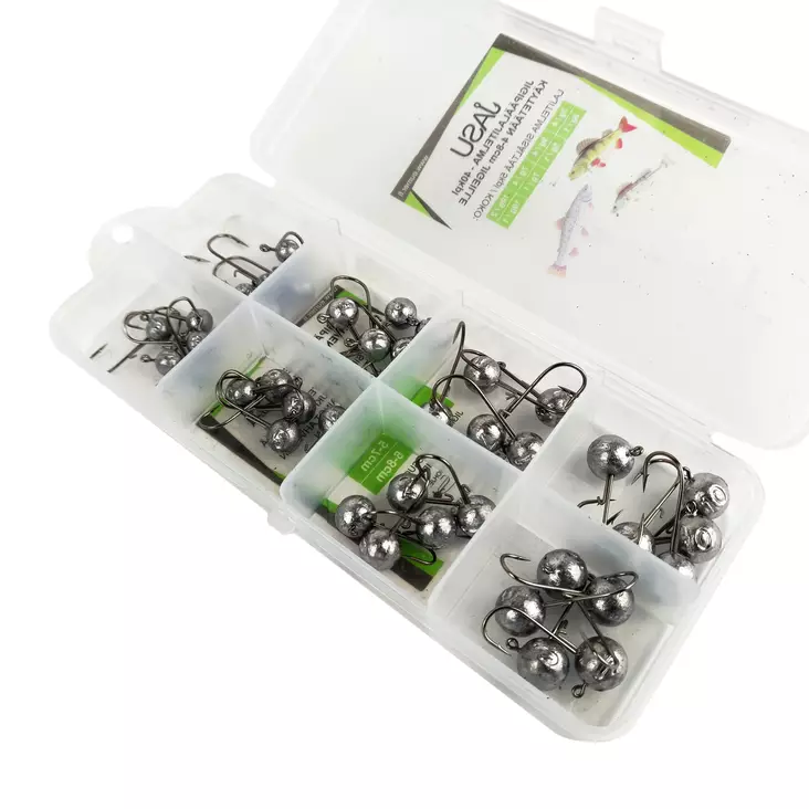 Jasu jigipäälajitelma kuhalle - Jigipäät ja koukut - 6430075934735 - 1