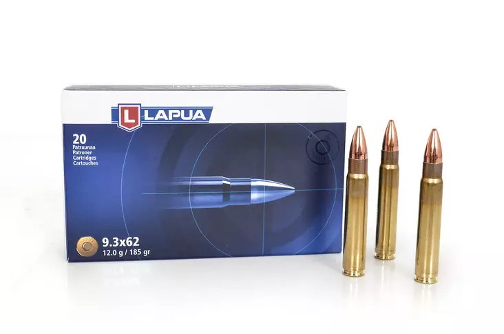 Lapua 9,3x62 OT G574 12,0 g - 9,3x62 kiväärinpatruunat - 6418267103855 - 2