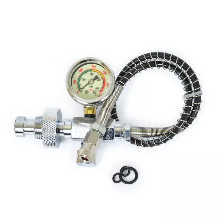 Liitäntäsarja sukelluspulloon, 250 bar - Paineilma (PCP) tarvikkeet - 13351000015 - 2