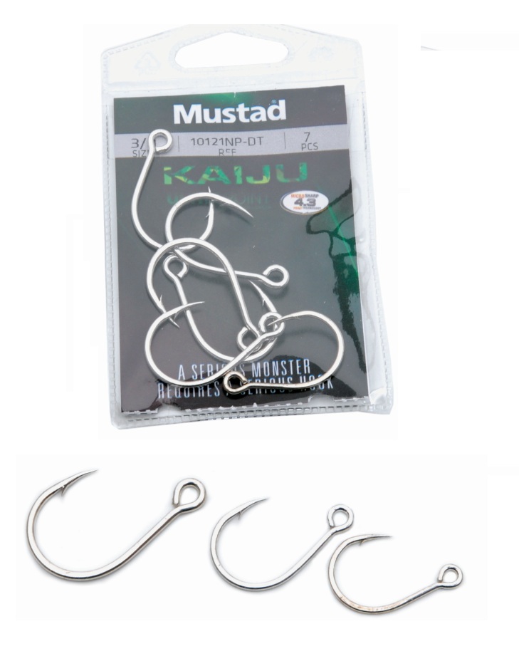 Mustad Ultrapoint Kaiju koukku 10kpl/pkt 10121NP-DT - Lukot, leikarit, perukkeet, pientarvike - 7021560031405 - 1