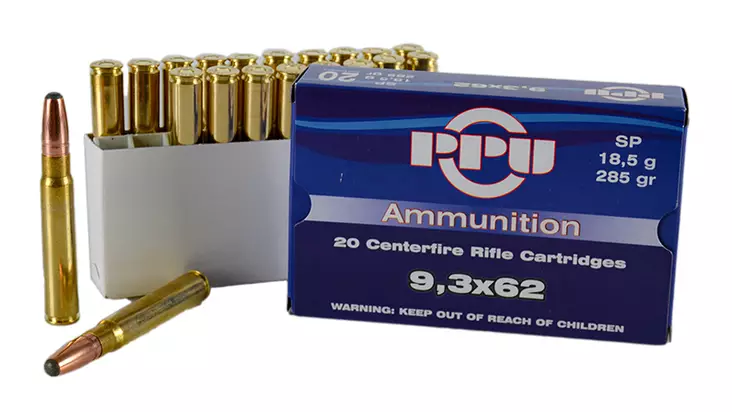 PPU 9,3x62 SP 18,5 g - 9,3x62  kiväärinpatruunat - 8605003812975 - 1