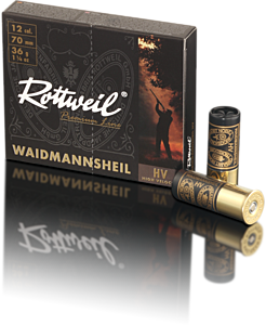 Rottweil Weidmannsheil Plastik 12/70 36g 10/ras - 12/70 Lyijy haulikonpatruunat - 4000294110085 - 3