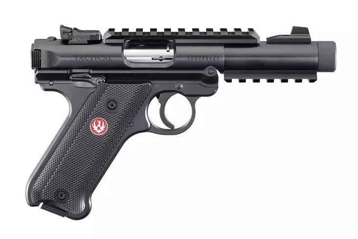 Ruger MKIV Tactical .22 LR 1/2x28" - Muut pistoolit ja revolverit - 736676401505 - 1