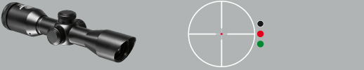 Stoeger kiikaritähtäin 4x32i valaistulla - Kiikaritähtäimet ilmakivääriin - STO40015 - 1