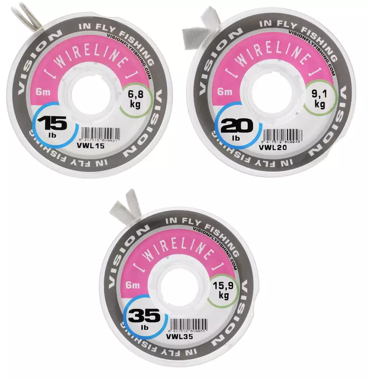 Vision Wireline 6m 35lb - Perhosiimat ja perukkeet - 6417512809955 - 2