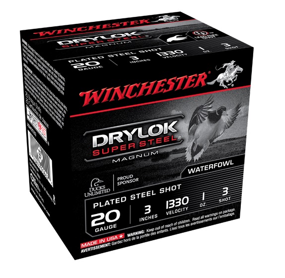 Winchester SuperX DrylokSteel 20/76 3 - 20 cal haulikonpatruunat - 020892008625 - 1