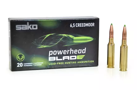 Sako 6,5 Creedmoor Powerhead Blade 7,8 g - 6,5 Creedmoor Kiväärinpatruunat - 6438053158456 - 3